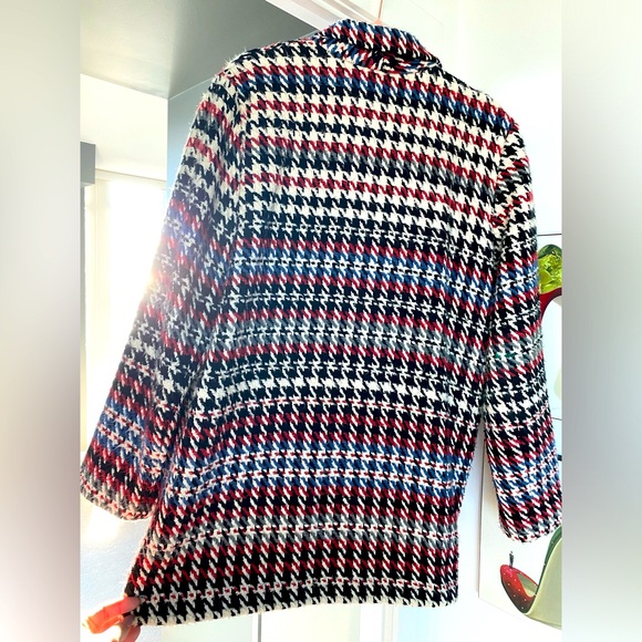 Ellie Mae Studios Houndstooth Boyfriend Blazer - Picture 6 of 9